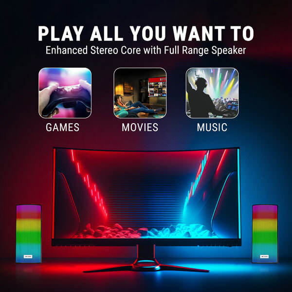 Ant Esports GS510 RGB Gaming Speaker